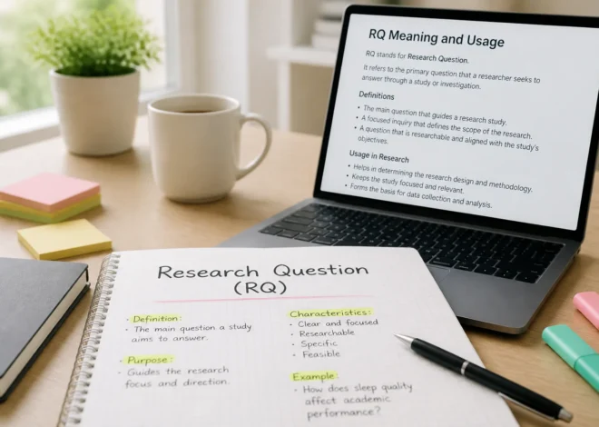 RQ Meaning: Definition & Usage