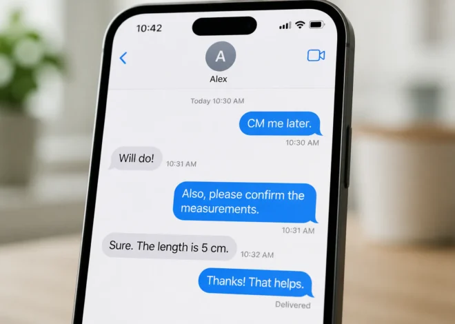 CM Meaning in Text: Text & Chat Uses