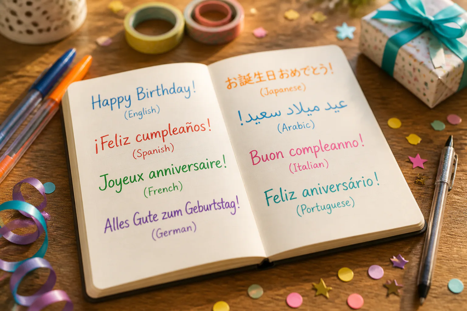 How to Say Happy Birthday in Different Ways: Creative and Cultural Greetings