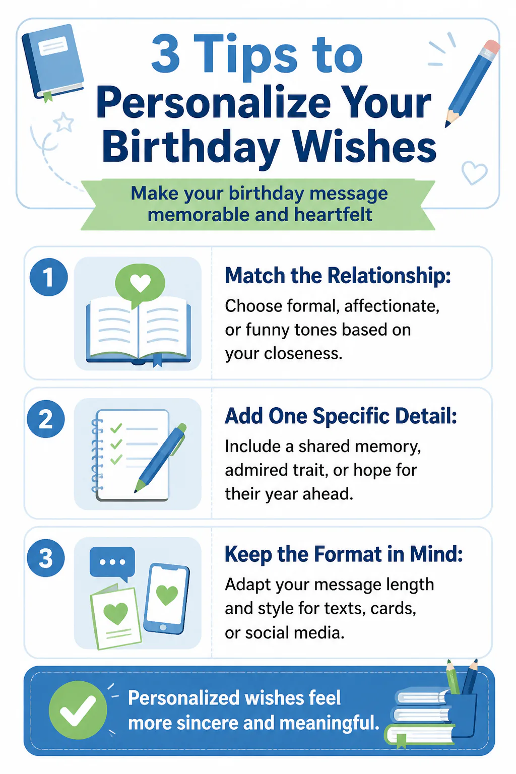 3 Tips to Personalize Your Birthday Wishes
