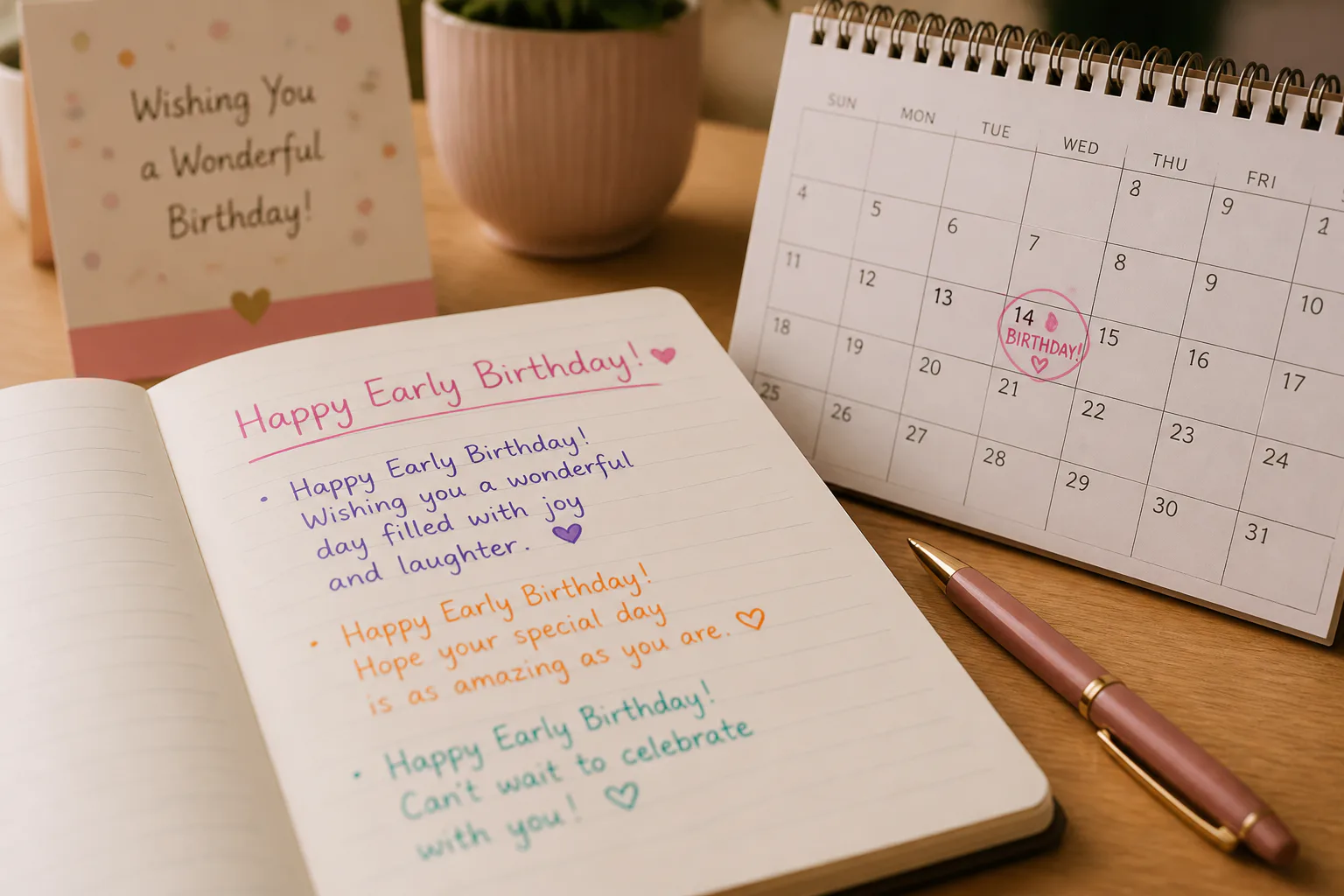 Happy Early Birthday: Usage and Etiquette