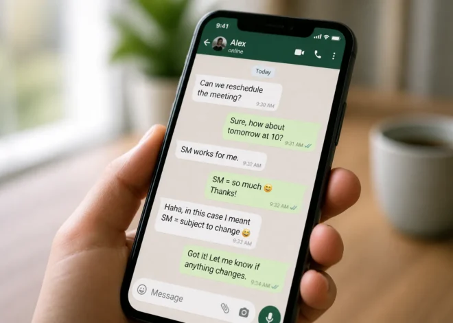 SM Full Form in Chat: Meanings and Usage Explained