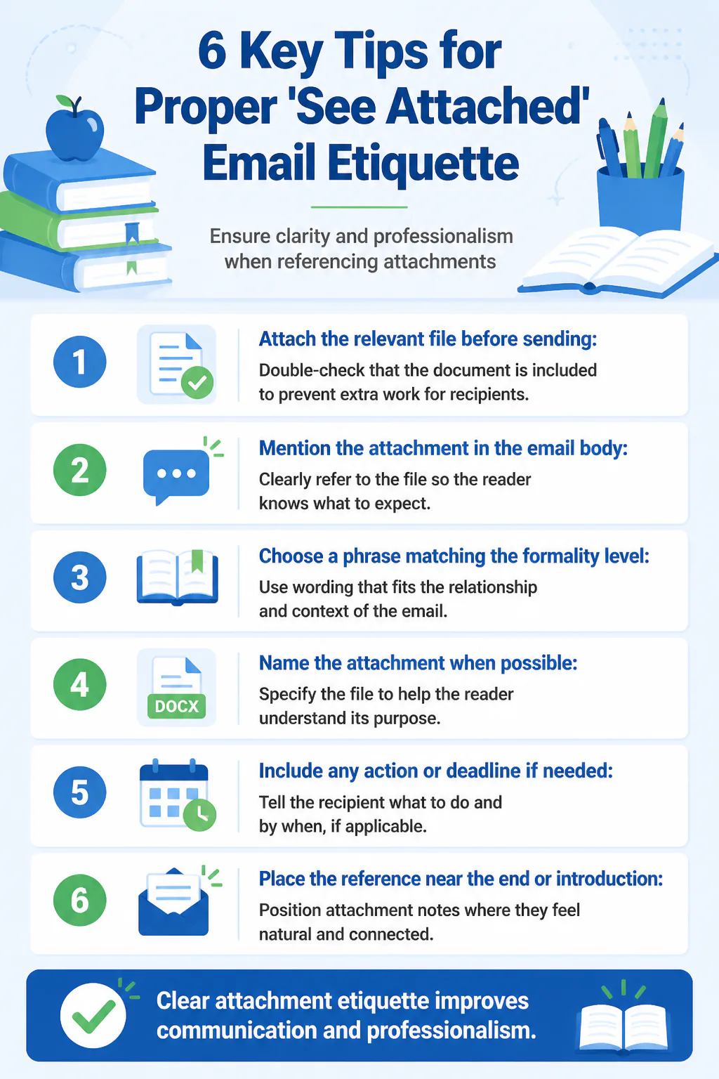 6 Key Tips for Proper 'See Attached' Email Etiquette