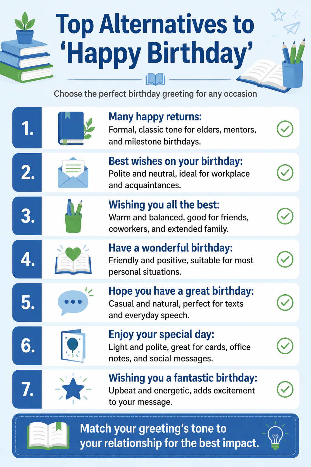 Top Alternatives to 'Happy Birthday'