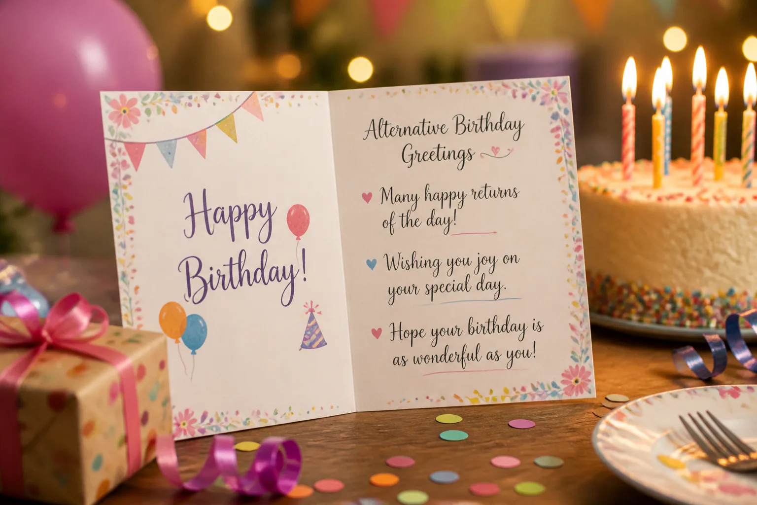 Other Term for Happy Birthday: Alternative Greetings That Fit