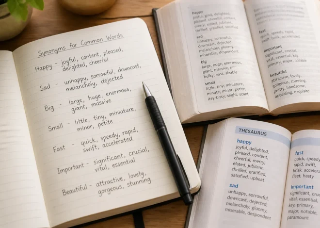 All the Best Synonyms: Better Words for Everyday Writing