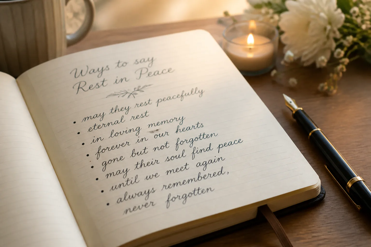 Rest in Peace Synonym: Respectful Alternatives and Usage