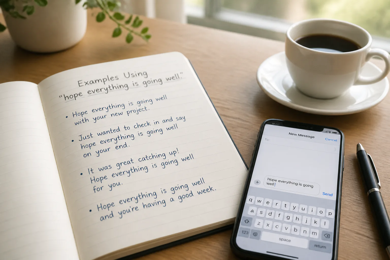 Hope Everything Is Going Well: Meaning and Proper Usage