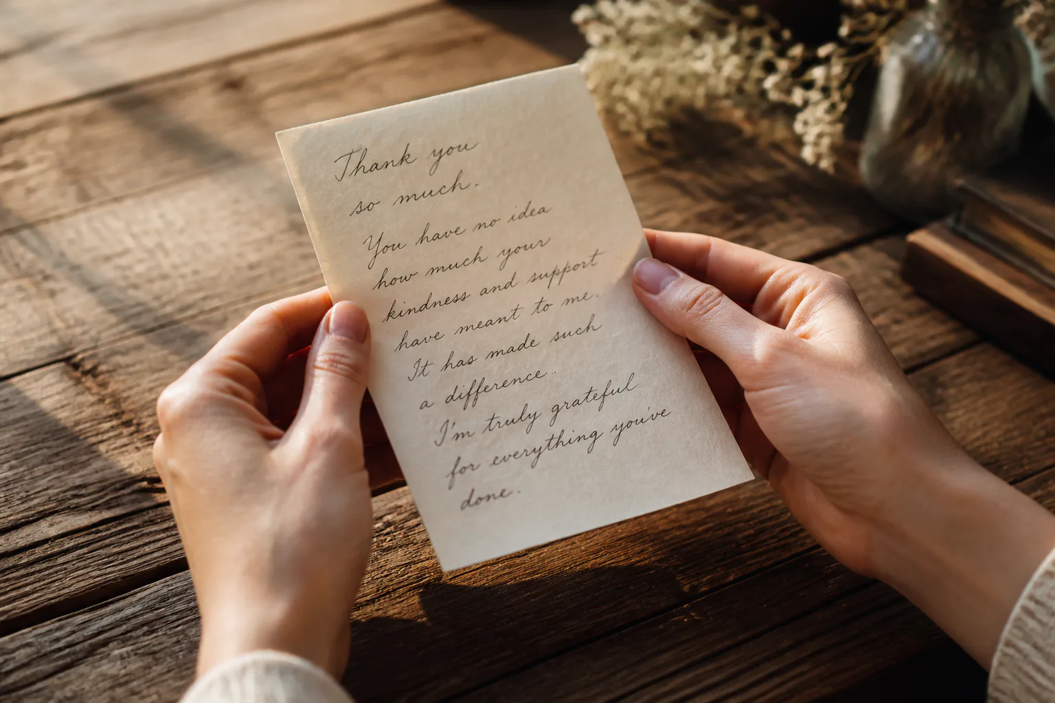 That Means a Lot to Me: Meaning and When to Say IT