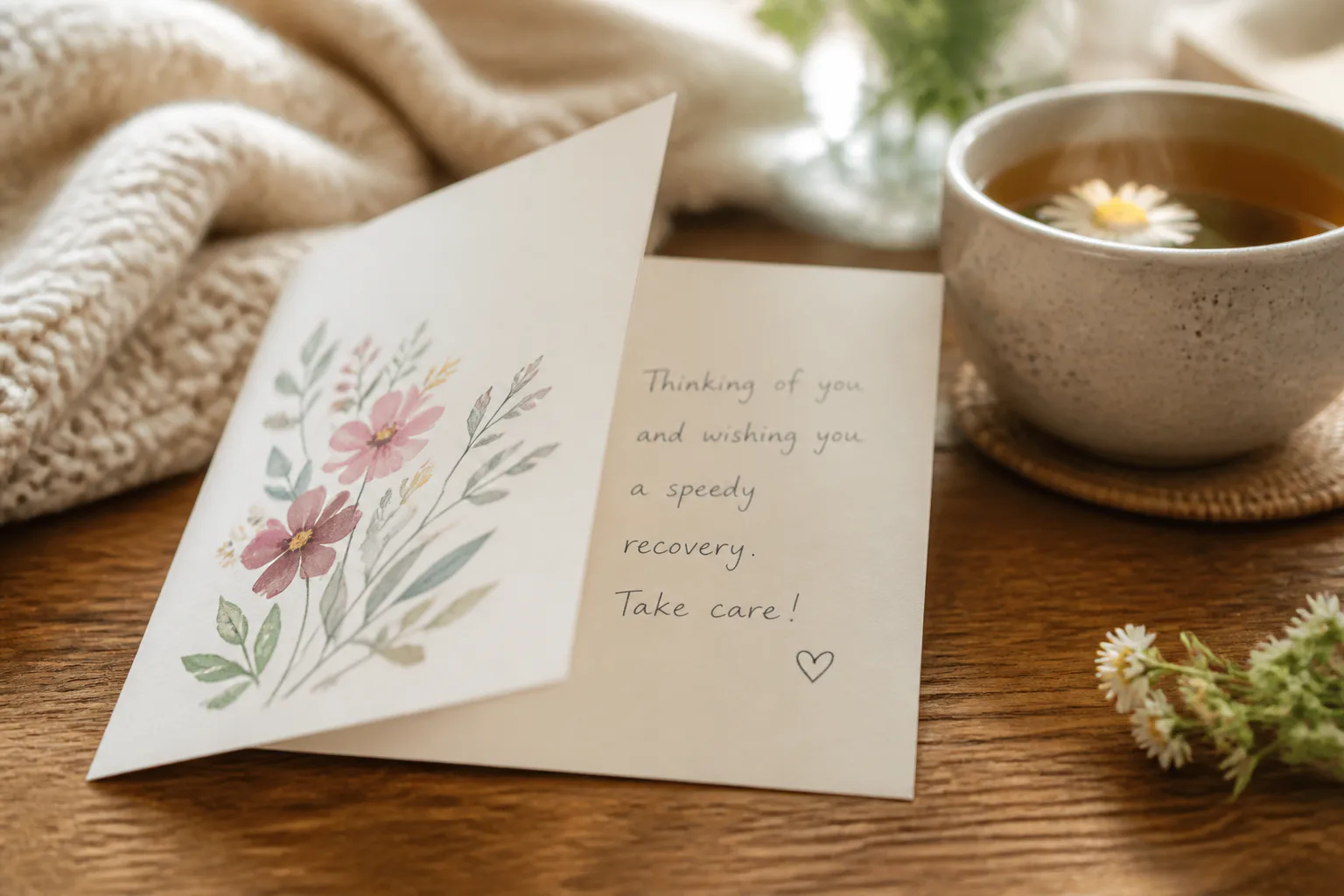 Thinking of You Hope You’re Feeling Better: Meaning, Tone, and When to Say IT