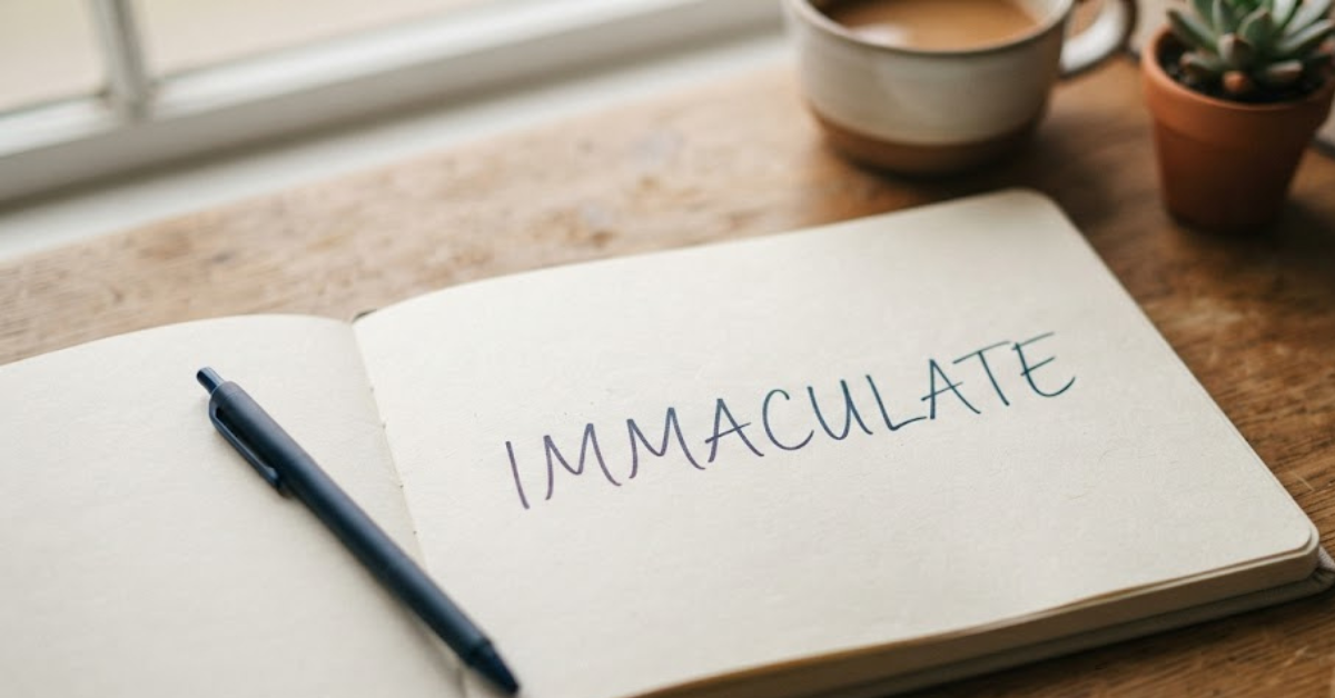 Immaculate or Emaculate? The Correct Spelling Explained