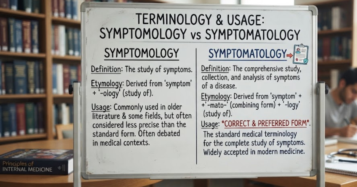 Symptomology vs Symptomatology: Which Is Correct?