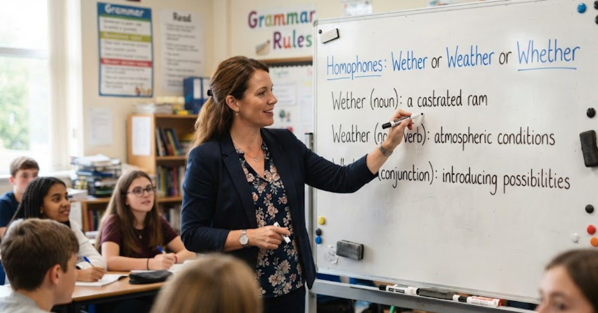 Wether or Weather or Whether: What’s the Difference?