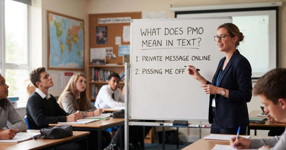 What Does PMO Mean in Text? Slang Meaning Explained