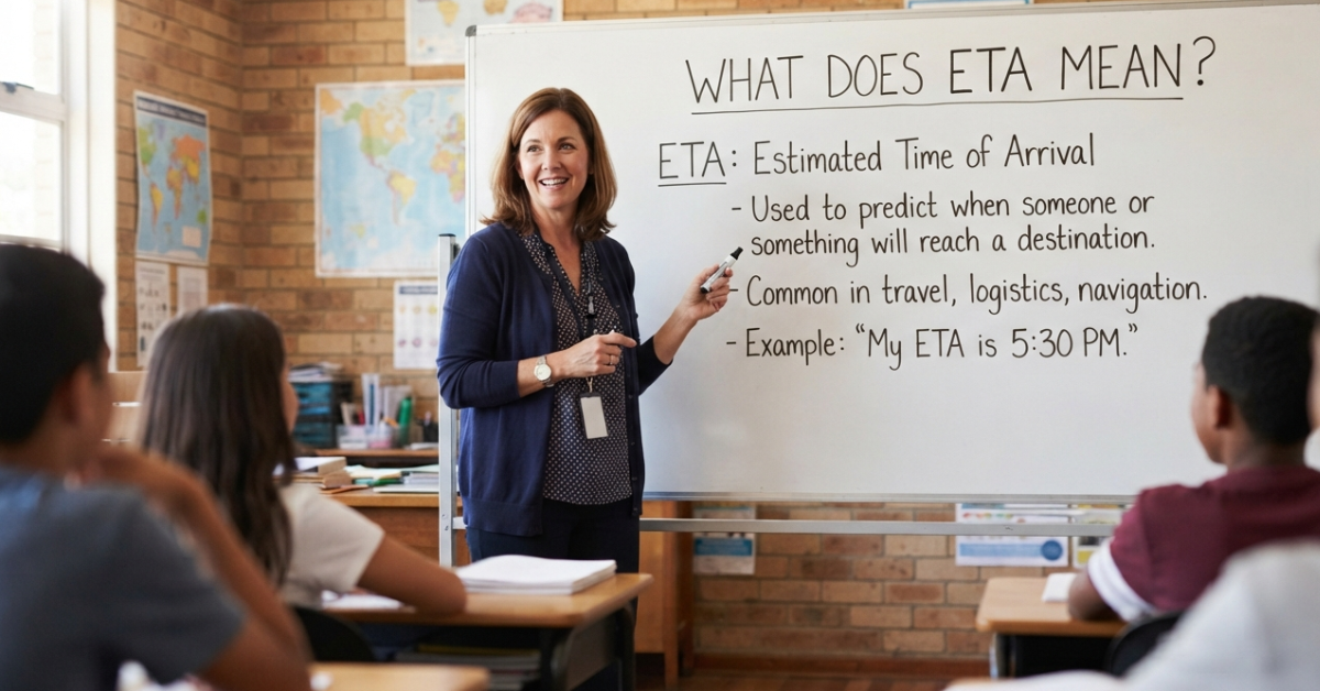 What Does ETA Mean? Meaning in Text Explained