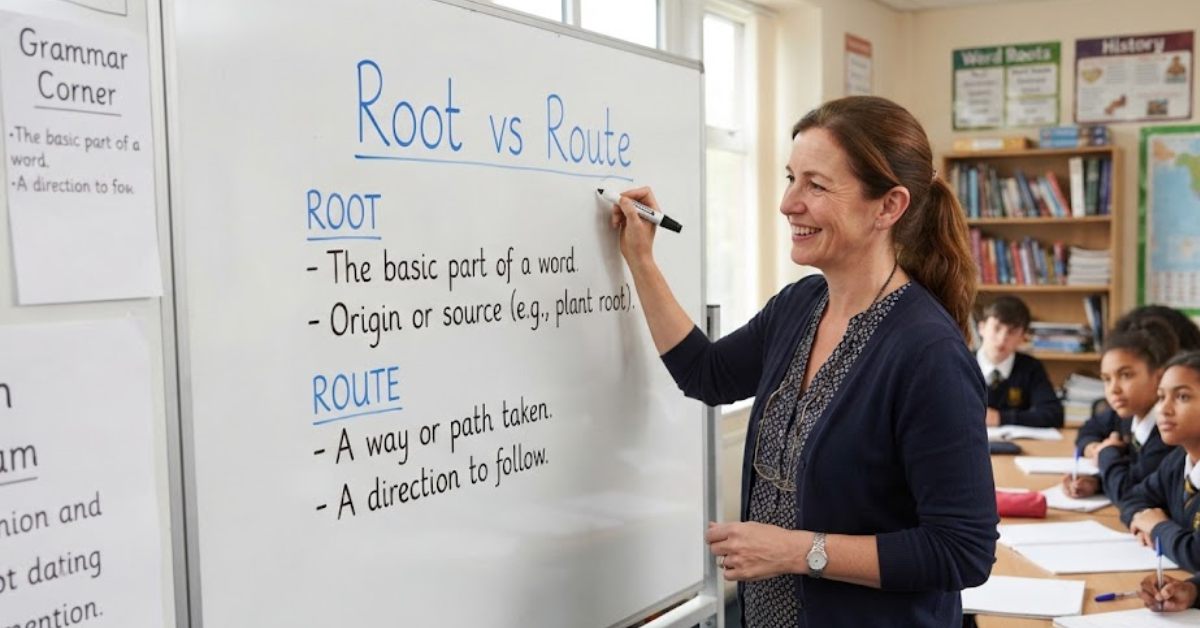 Root vs Route: Meaning, Spelling, and Usage