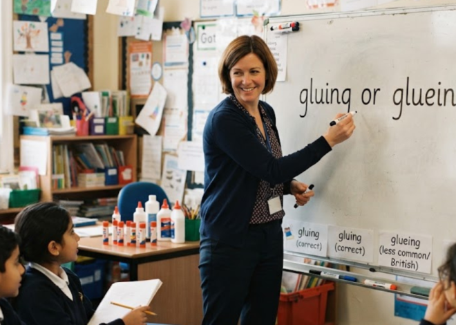 Gluing or Glueing: Which Spelling Is Correct?