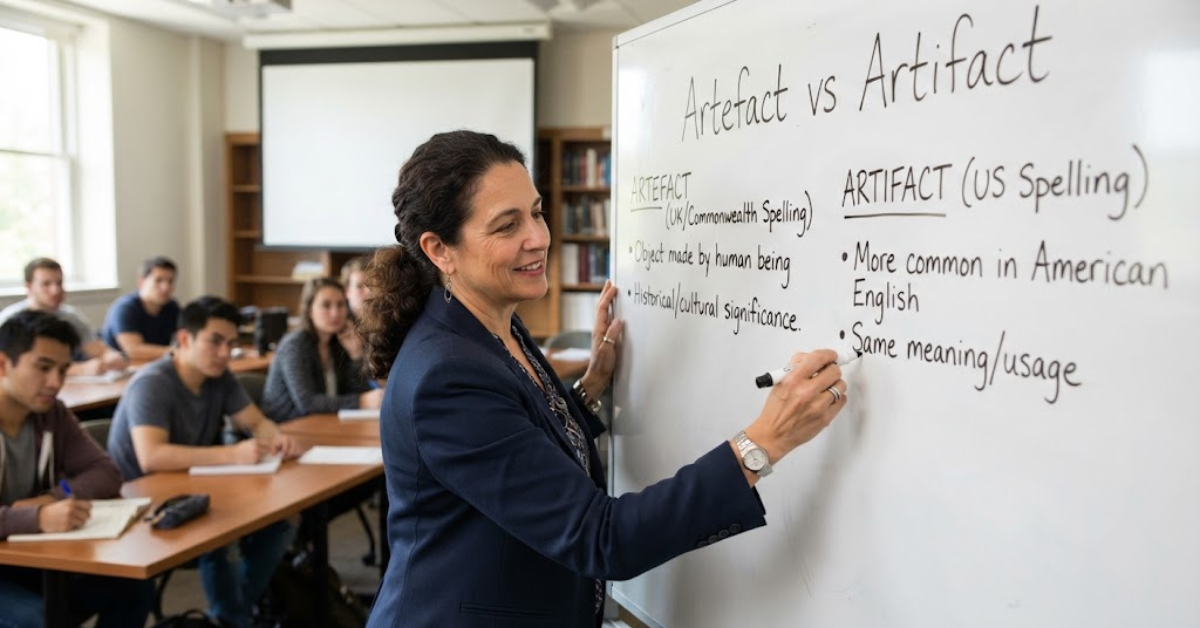 Artefact vs Artifact: Which Spelling Is Correct?