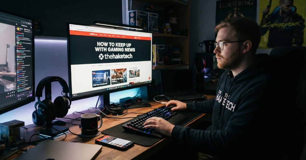 How to Keep Up With Gaming News TheHakeTech