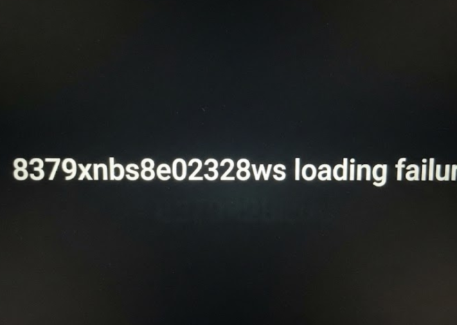 8379xnbs8e02328ws Loading Failure: Causes and Fixes