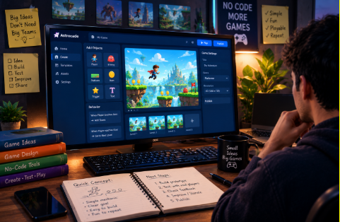 No-Code Game Maker Tools for Quick Game Concepts