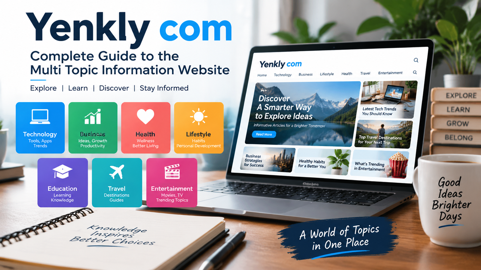 Yenkly com: Complete Guide to the Multi Topic Information Website