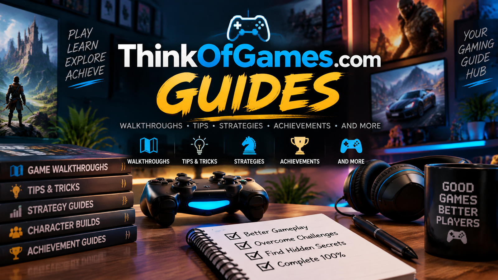 ThinkOfGames com Guides: Complete Guide to Gaming Walkthroughs, Tips, and Strategies