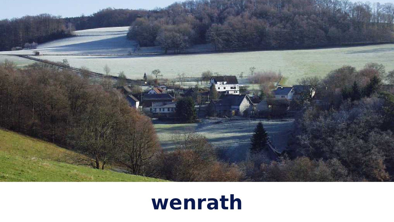 wenrath: The Small German Locality Behind the Schwalbe Tire Town of Reichshof