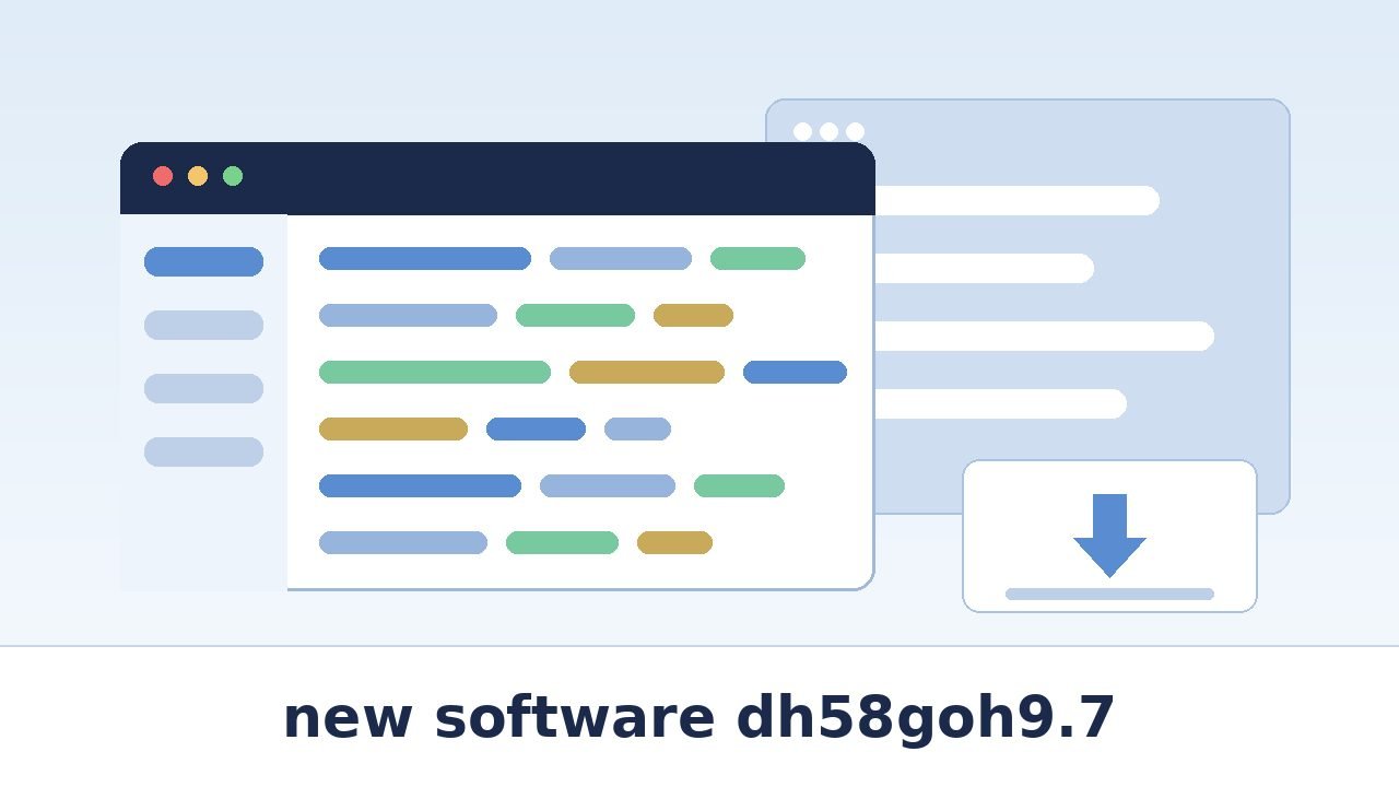 new software dh58goh9.7: What This Search Term Really Is, the Conflicting Stories Written About It, and Why No Official Product Stands Behind It